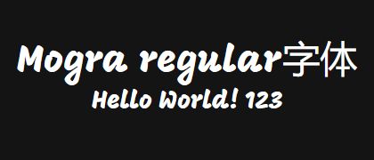 Mogra-regular