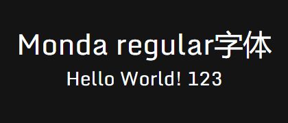 Monda-regular