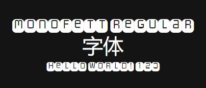 Monofett-regular