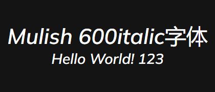 Mulish-600italic