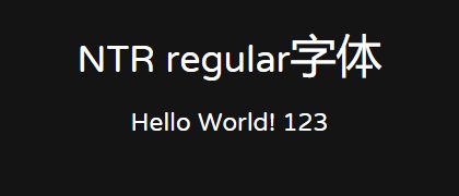 NTR-regular