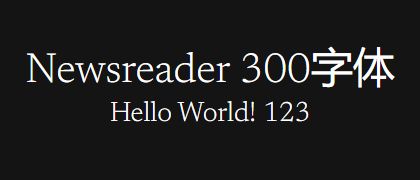 Newsreader-300