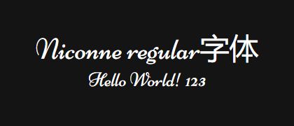 Niconne-regular