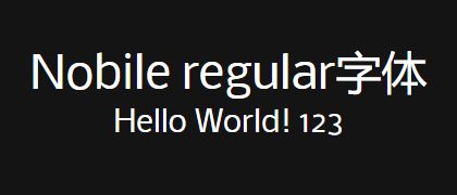 Nobile-regular