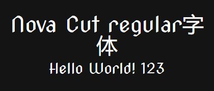 Nova-Cut-regular