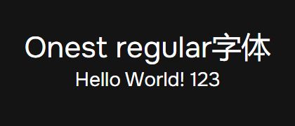 Onest-regular