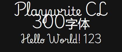 Playwrite-CL-300