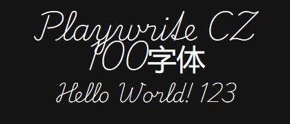 Playwrite-CZ-100