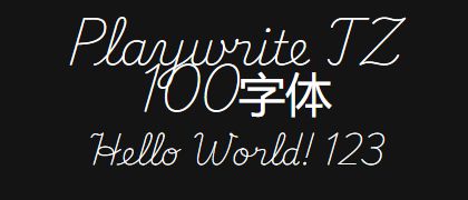 Playwrite-TZ-100