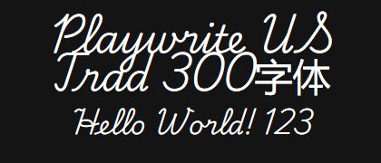 Playwrite-US-Trad-300
