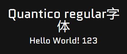 Quantico-regular