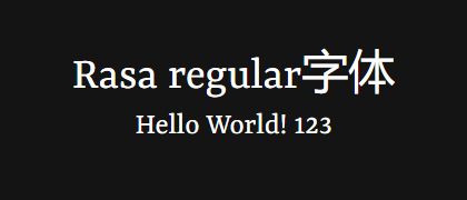 Rasa-regular