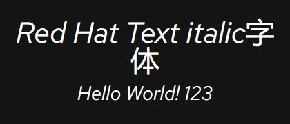 Red-Hat-Text-italic