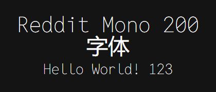 Reddit-Mono-200