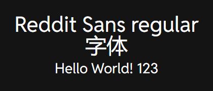 Reddit-Sans-regular