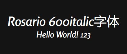 Rosario-600italic