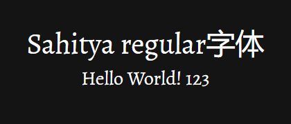 Sahitya-regular