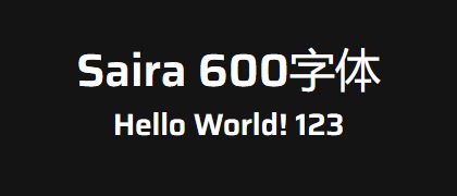 Saira-600