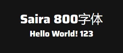Saira-800