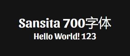 Sansita-700