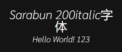 Sarabun-200italic