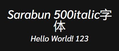 Sarabun-500italic