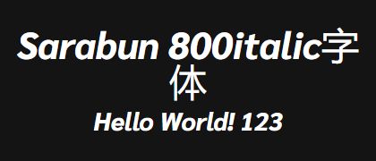 Sarabun-800italic