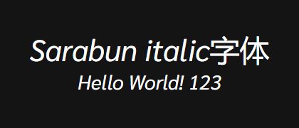 Sarabun-italic