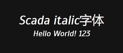 Scada-italic