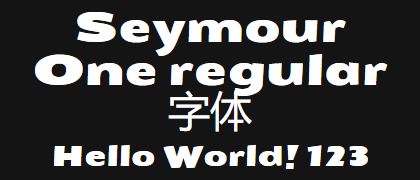 Seymour-One-regular