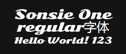 Sonsie-One-regular