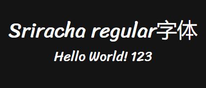 Sriracha-regular