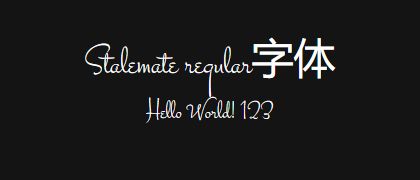 Stalemate-regular