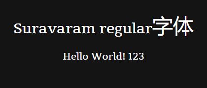 Suravaram-regular