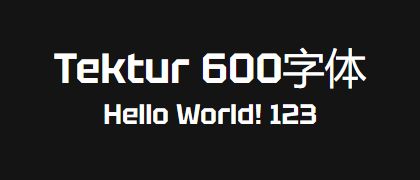 Tektur-600