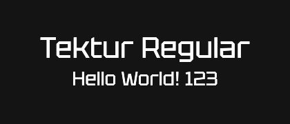 Tektur-regular