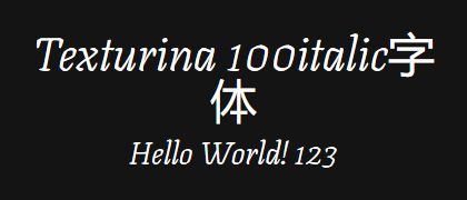 Texturina-100italic