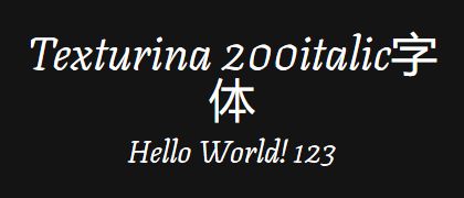 Texturina-200italic