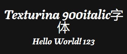 Texturina-900italic