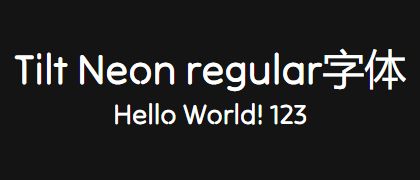 Tilt-Neon-regular