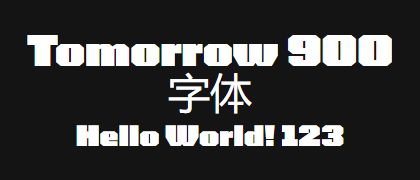 Tomorrow-900