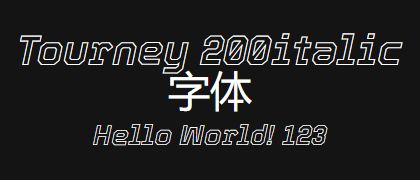 Tourney-200italic