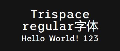 Trispace-regular