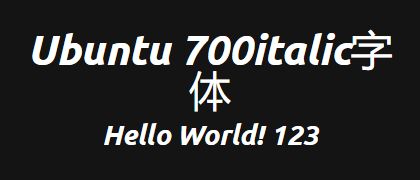 Ubuntu-700italic