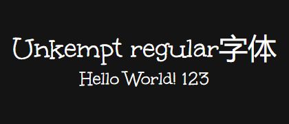 Unkempt-regular