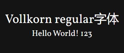 Vollkorn-regular