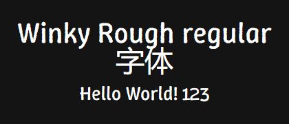 Winky-Rough-regular